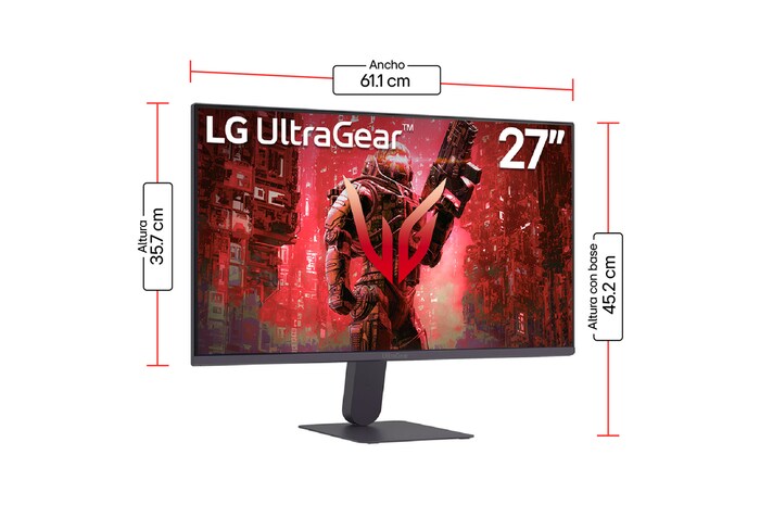 Vista lateral a +15°